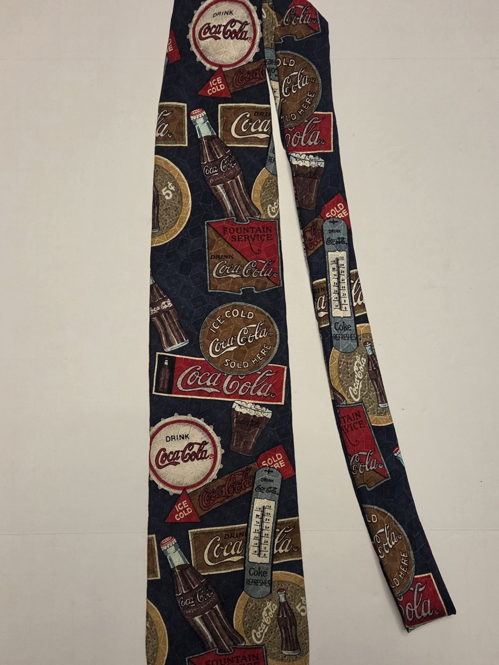 Coca Cola Necktie Silk 58" Long